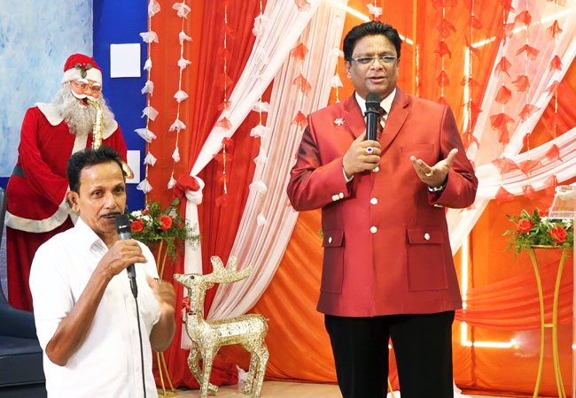 Grace Ministry Celebrates Christmas 2022 with grandeur at Prayer Centre in Valachil, Mangalore on Dec 16, Friday 2020. People from different parts of Karnataka joined the Christmas prayer service in thanking Lord Jesus Christ.